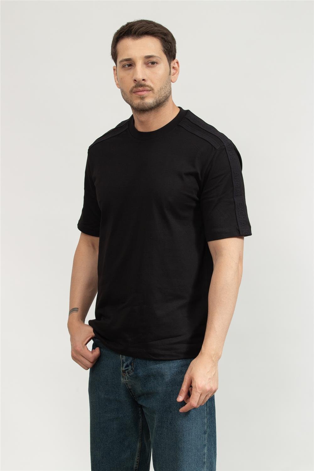 Armani Exchange Erkek Bisiklet Yaka T-Shirt