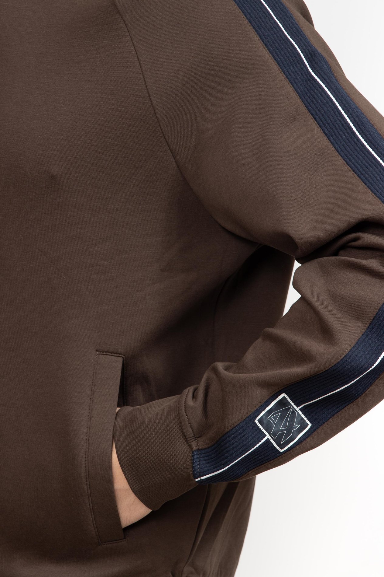 Armani Exchange Erkek Fermuarlı Sweatshirt