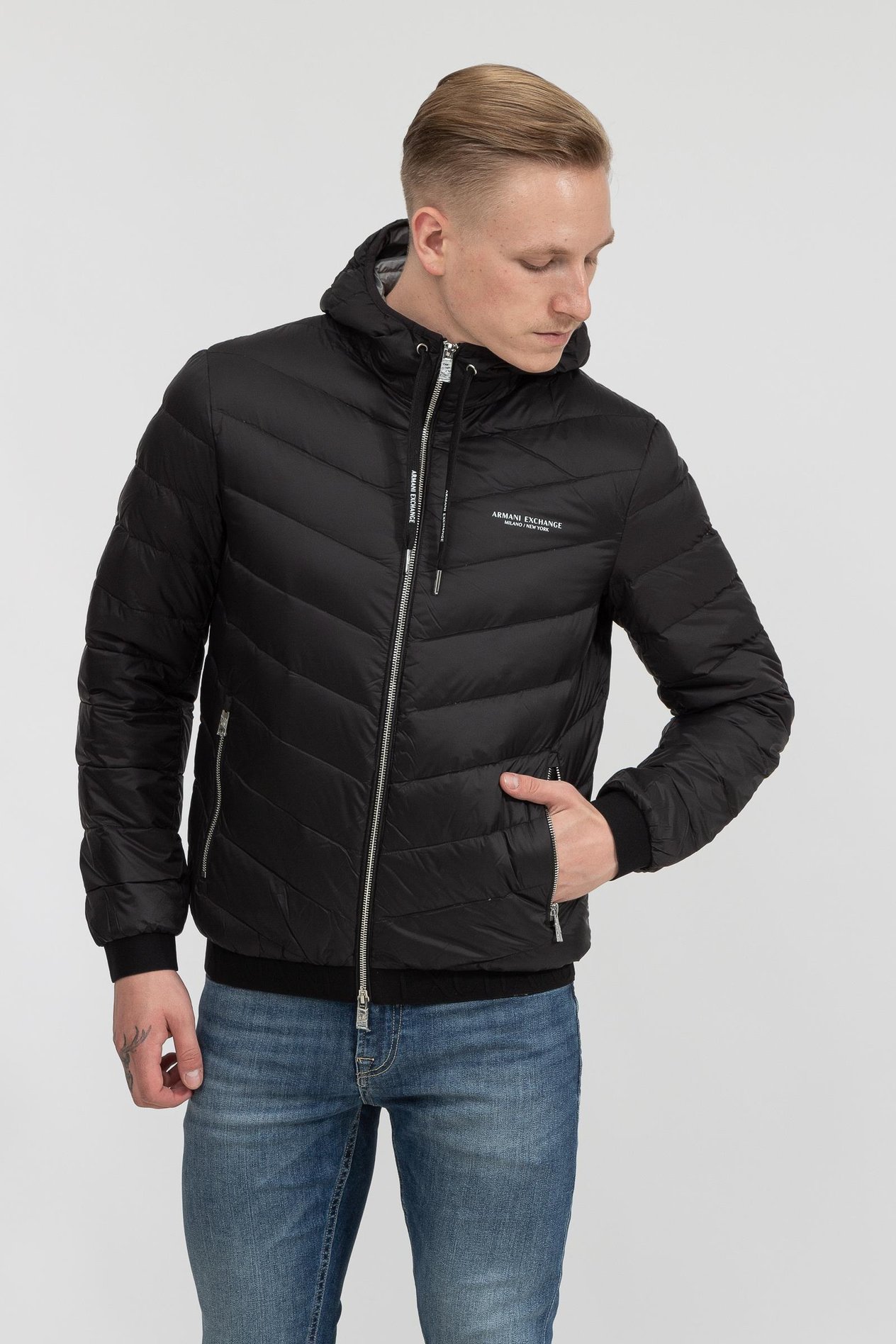 Armani Exchange Erkek Mont
