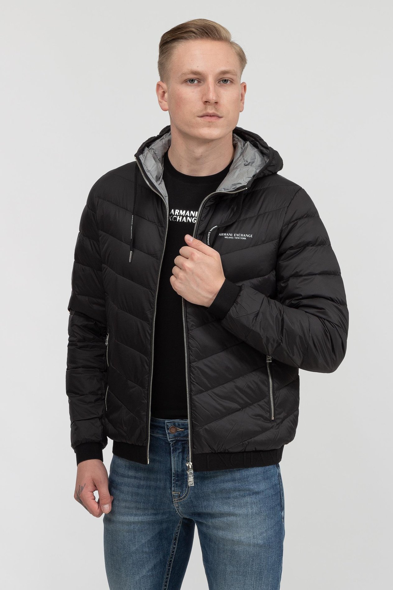 Armani Exchange Erkek Mont