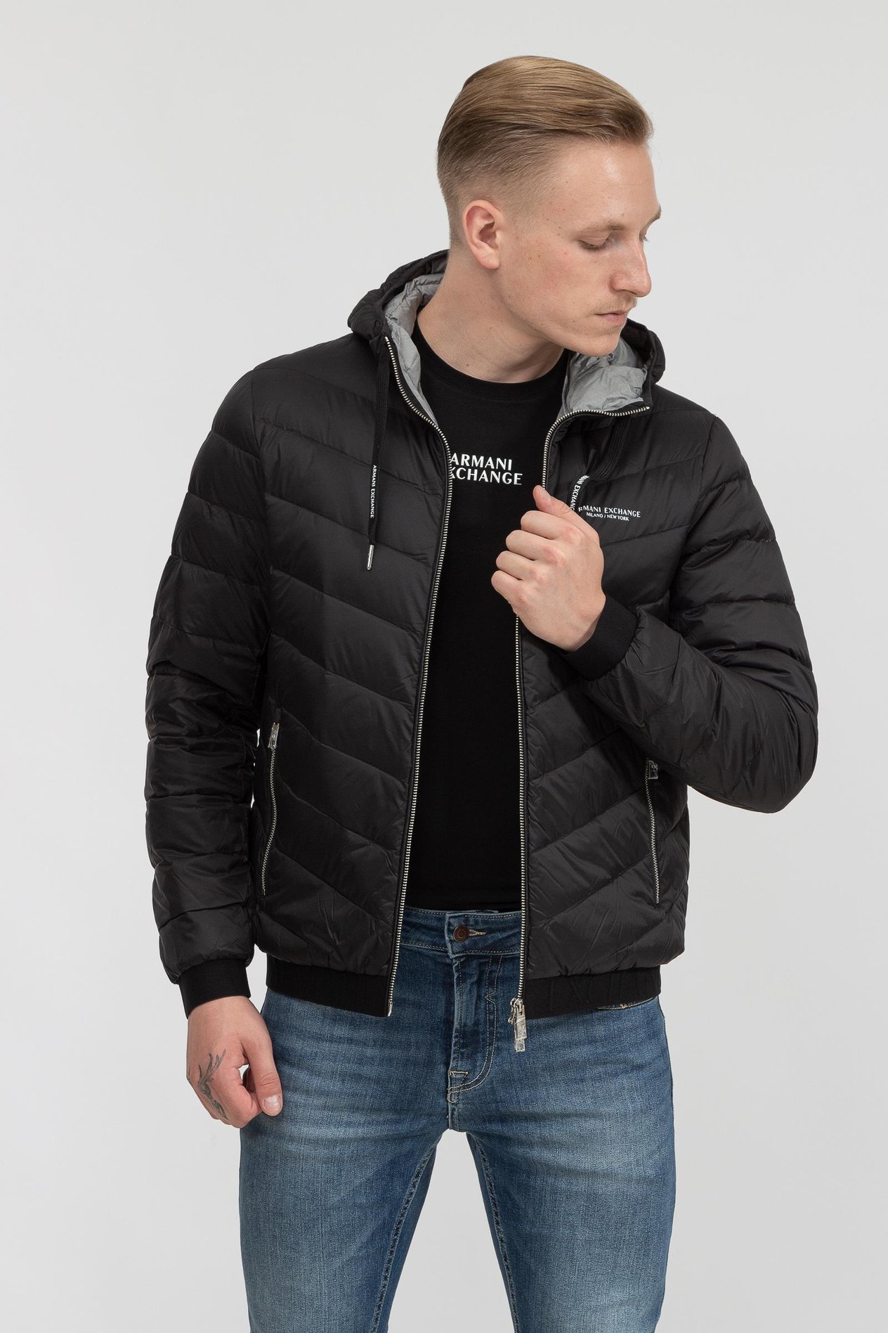 Armani Exchange Erkek Mont