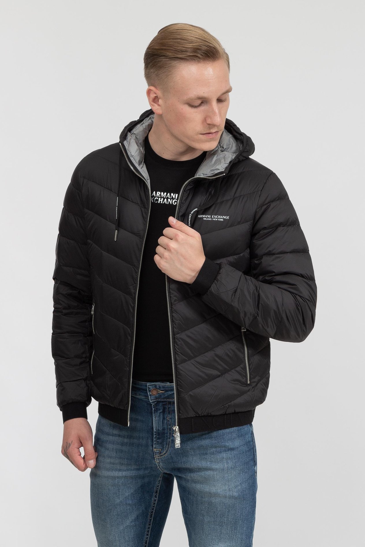 Armani Exchange Erkek Mont