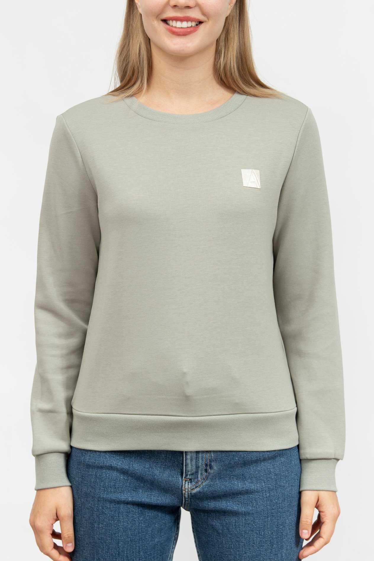 Armani Exchange Kadın Fermuarlı Sweatshirt