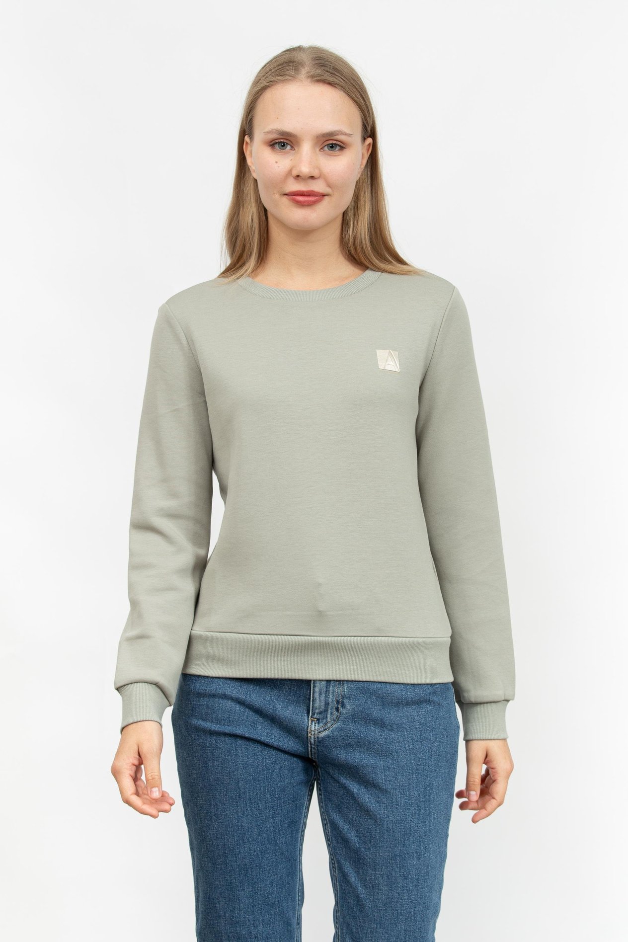 Armani Exchange Kadın Fermuarlı Sweatshirt