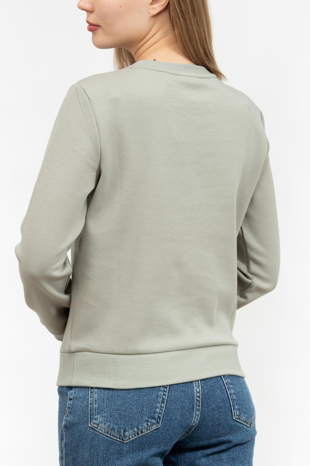 Armani Exchange Kadın Fermuarlı Sweatshirt