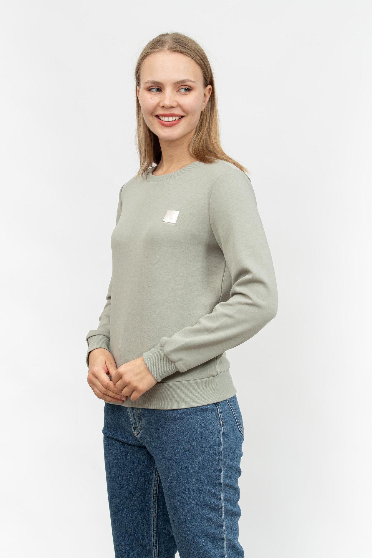 Armani Exchange Kadın Fermuarlı Sweatshirt