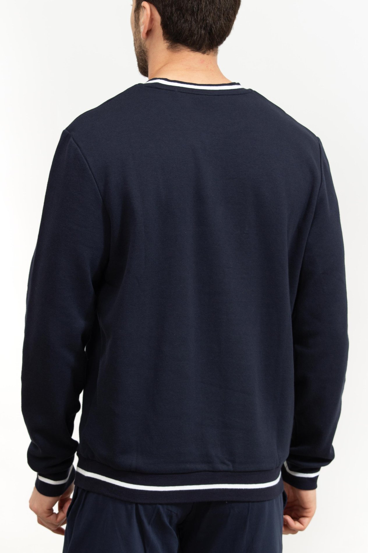 Boss Erkek Bisiklet Yaka Sweatshirt