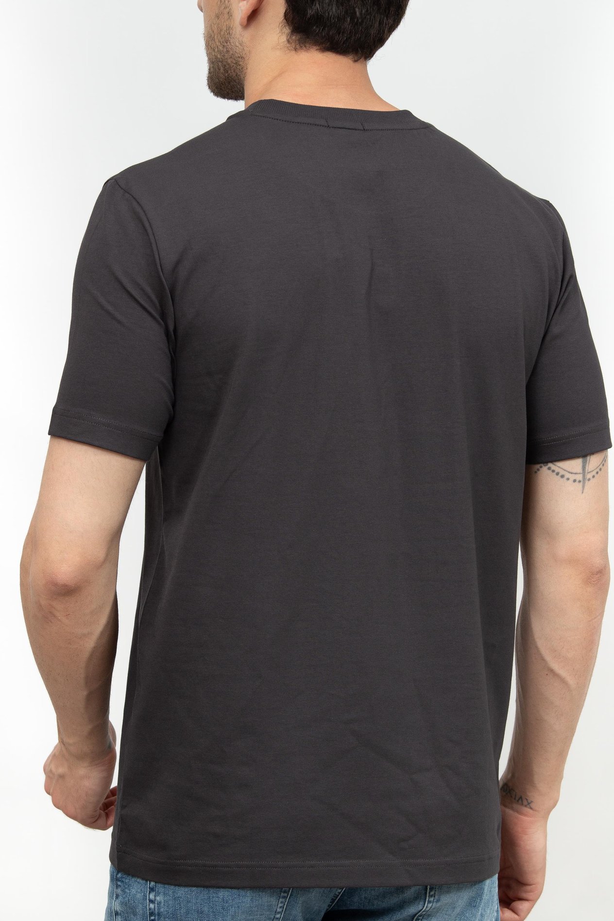 Boss Erkek Bisiklet Yaka T-Shirt