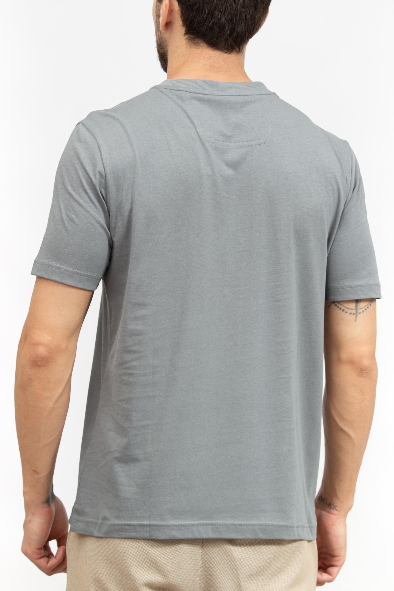 Boss Erkek Bisiklet Yaka T-Shirt
