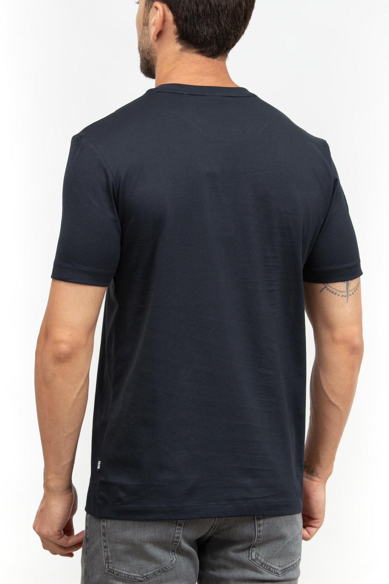 Boss Erkek Bisiklet Yaka T-Shirt