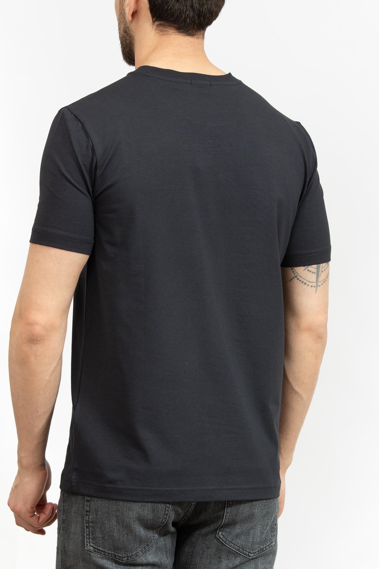 Boss Erkek Bisiklet Yaka T-Shirt