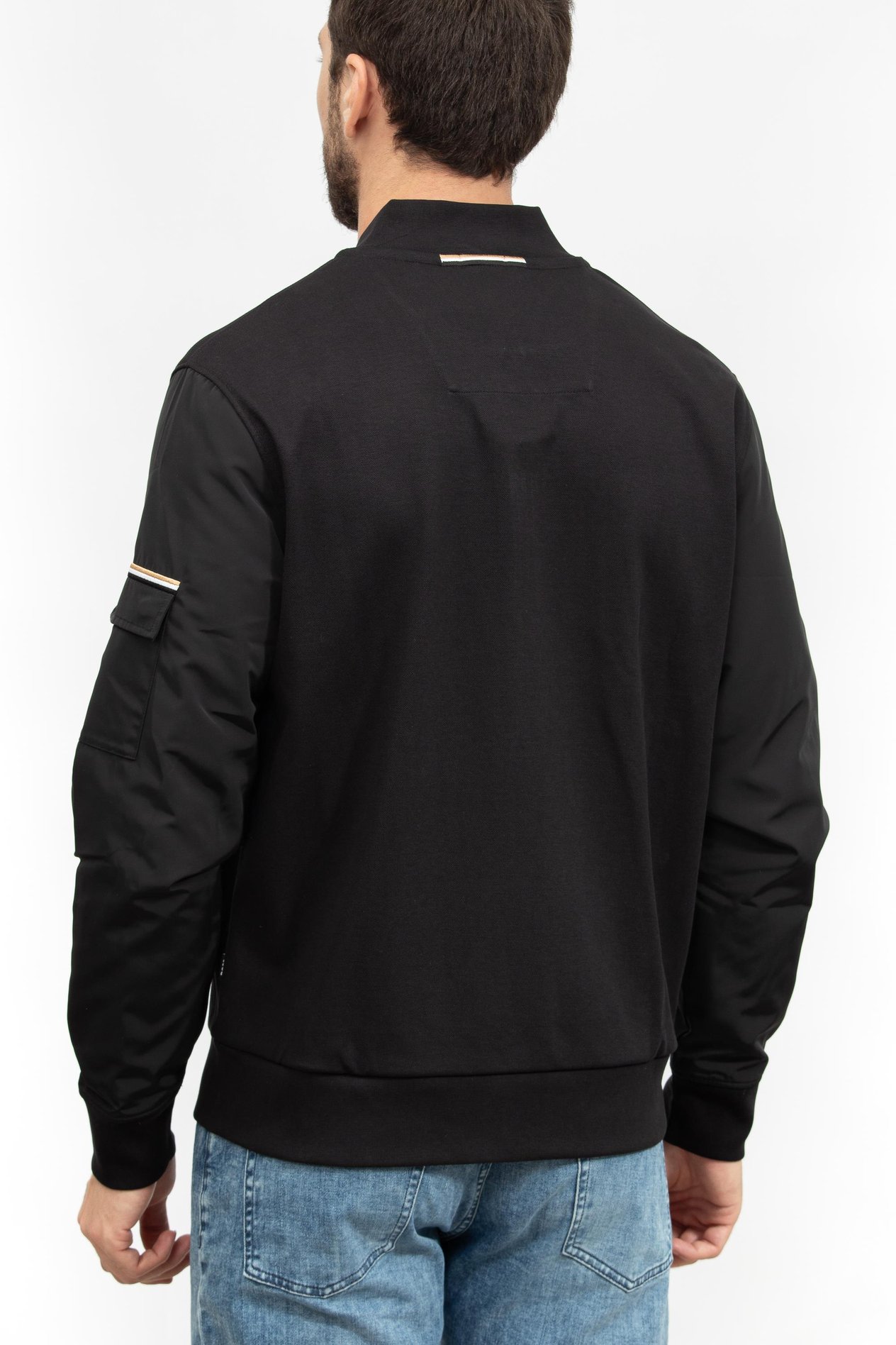 Boss Erkek Fermuarlı Sweatshirt