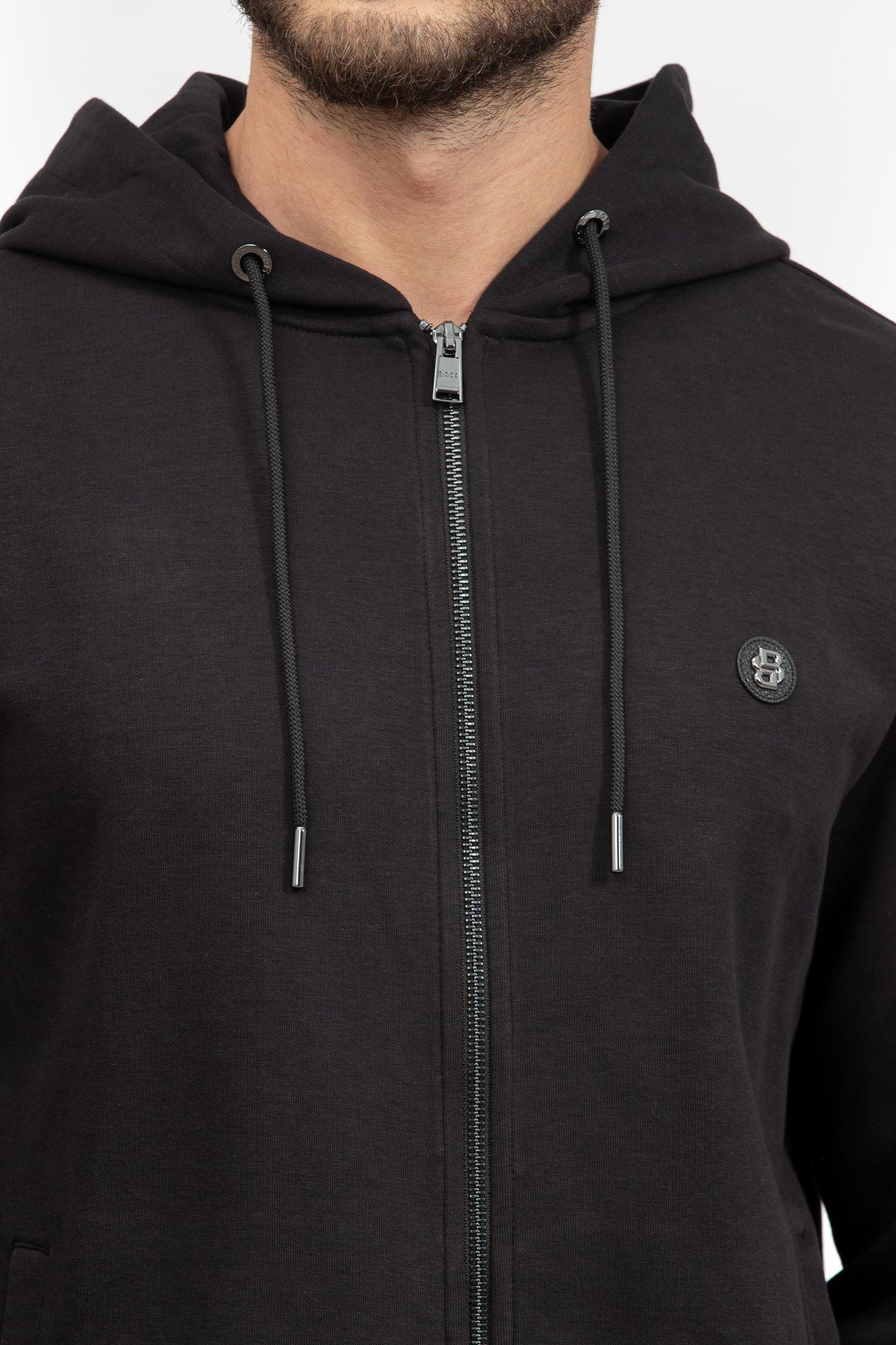 Boss Erkek Fermuarlı Sweatshirt