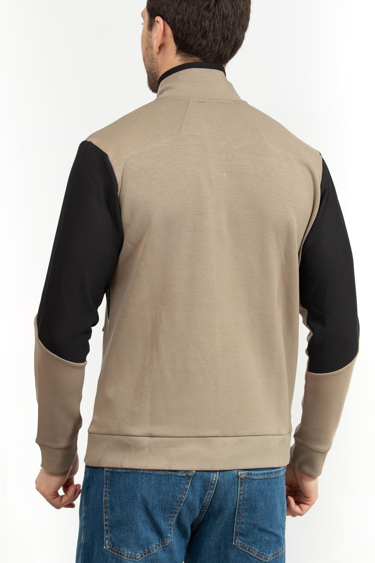 Boss Erkek Fermuarlı Sweatshirt