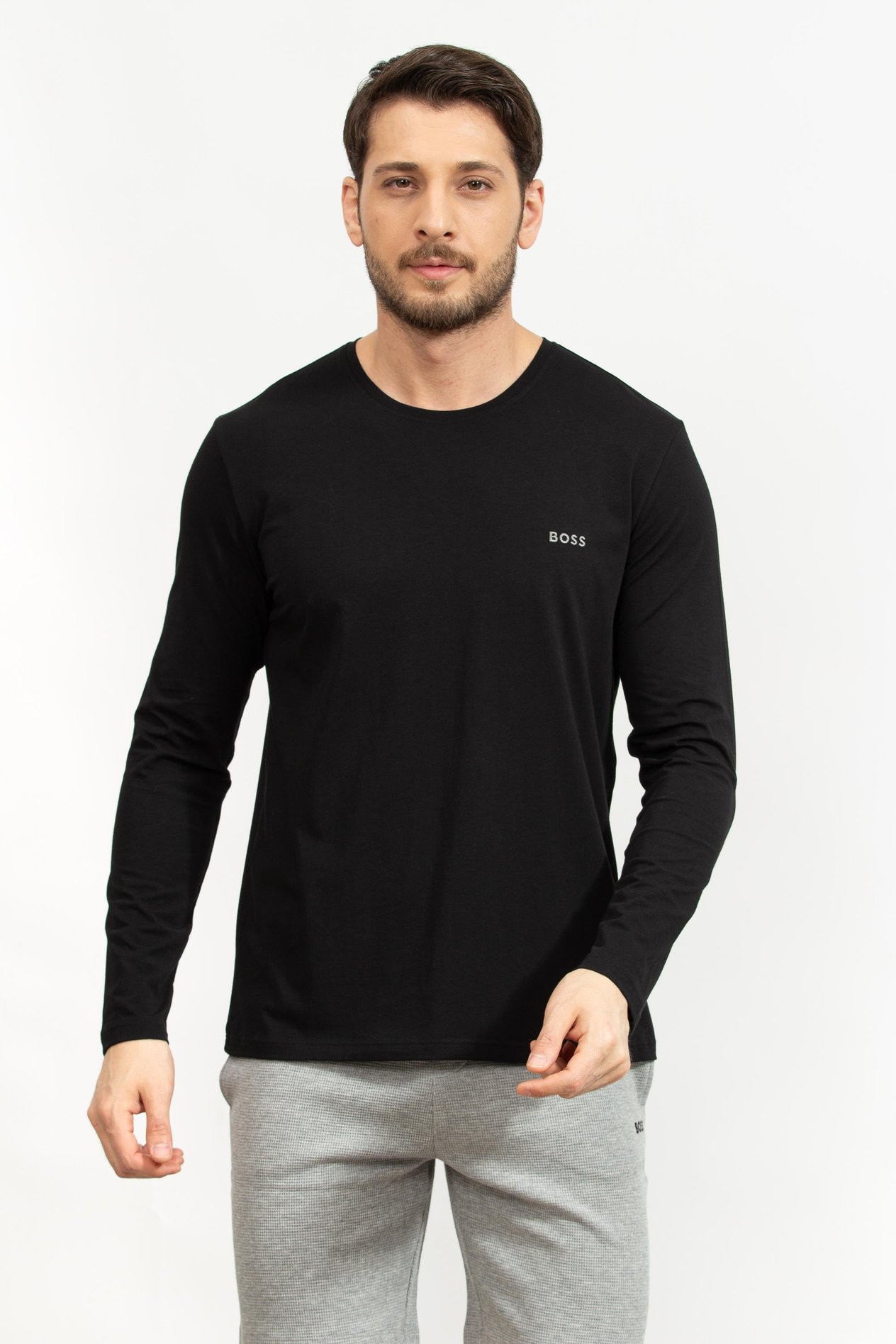 Boss Erkek Uzun Kollu T-Shirt