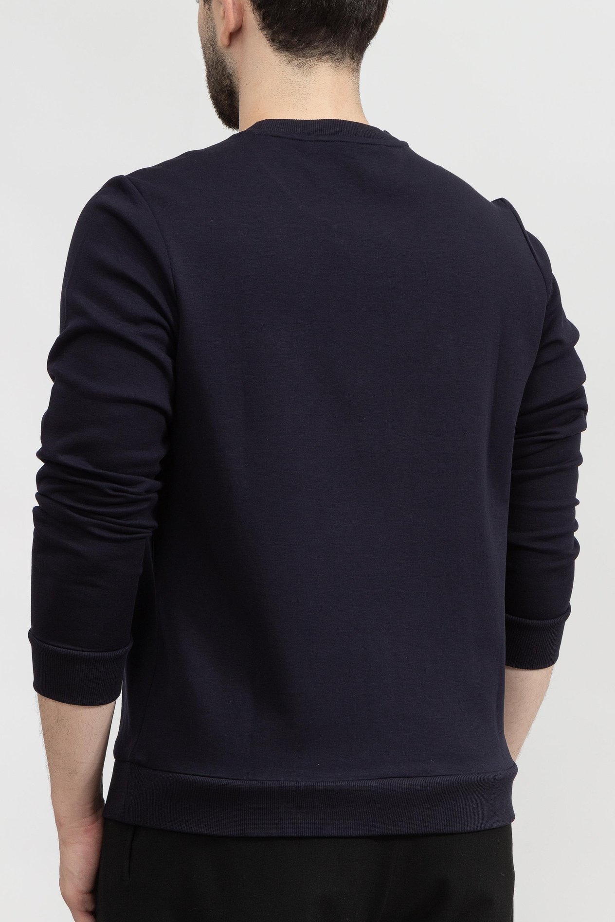 Boss Salbo Erkek Bisiklet Yaka Sweatshirt