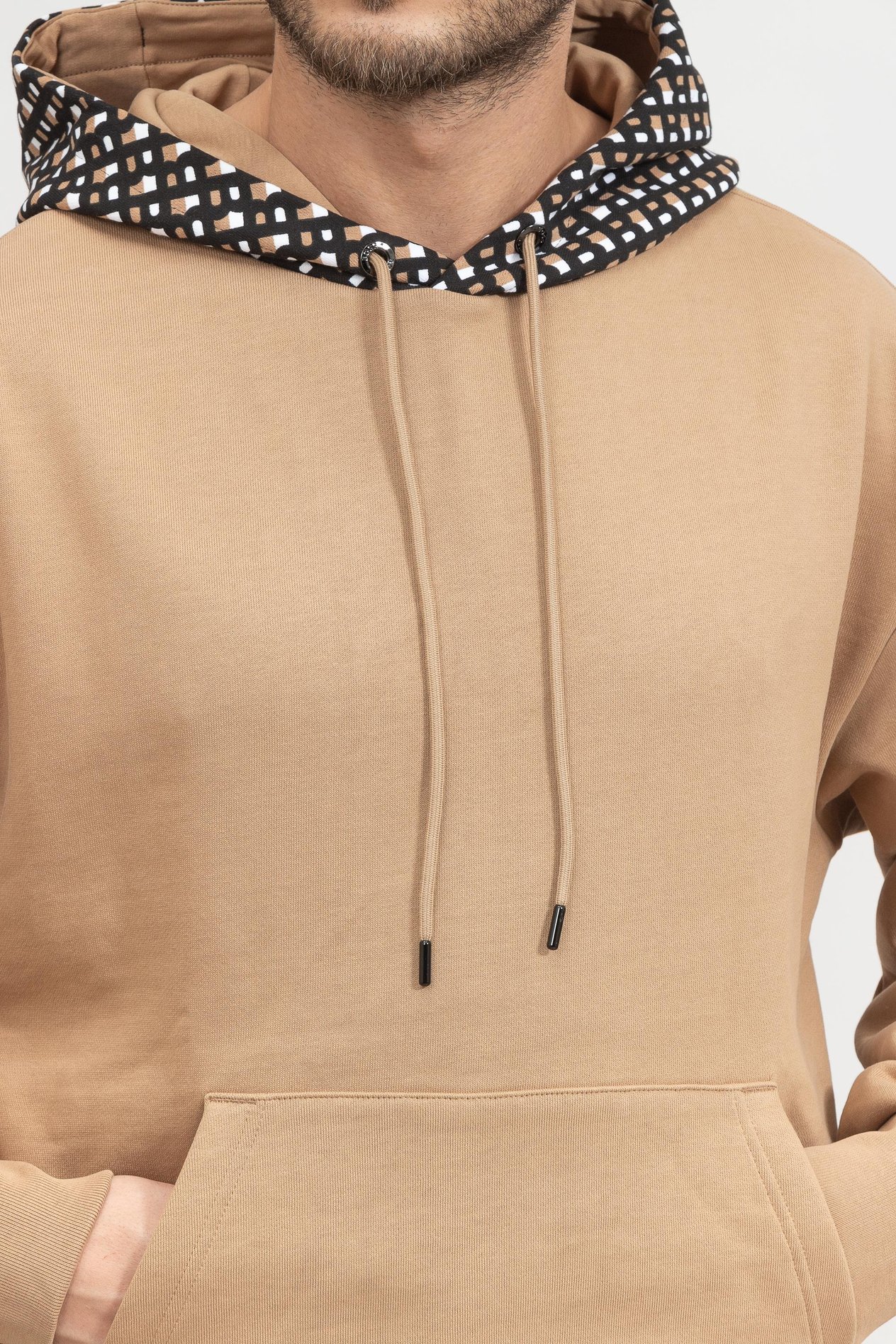 Boss Sullivan Erkek Kapüşonlu Sweatshirt