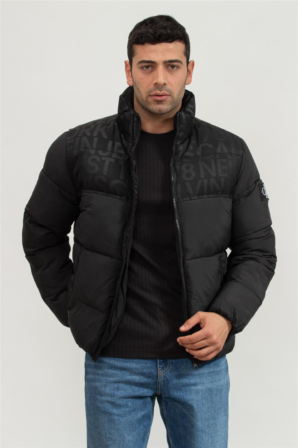 Calvin Klein Blocking Puffer Erkek Mont