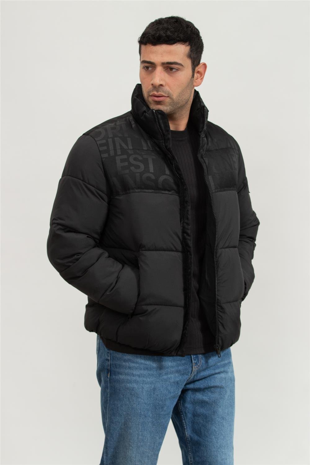 Calvin Klein Blocking Puffer Erkek Mont
