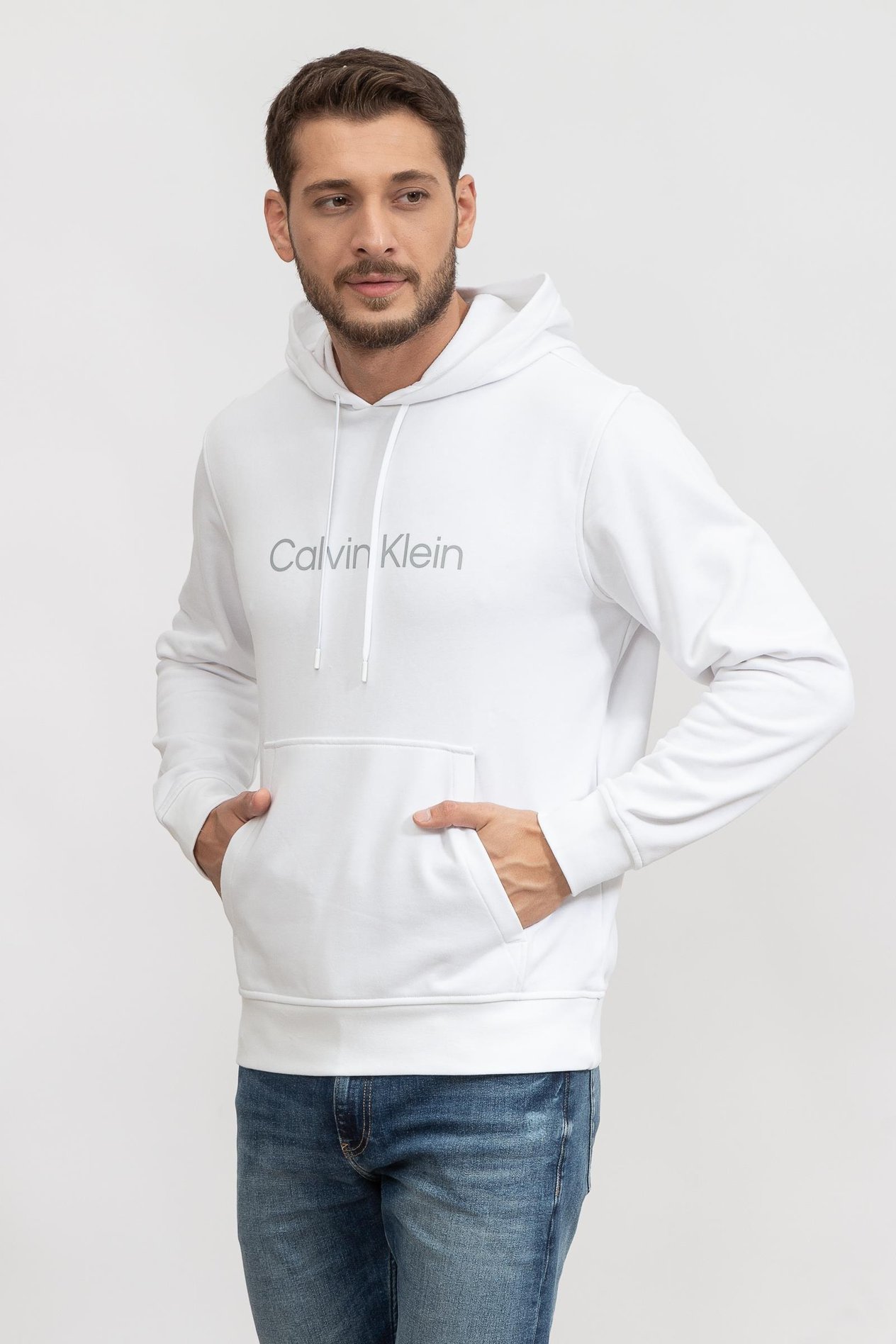 Calvin Klein Ck Essentials Erkek Kapüşonlu Sweatshirt