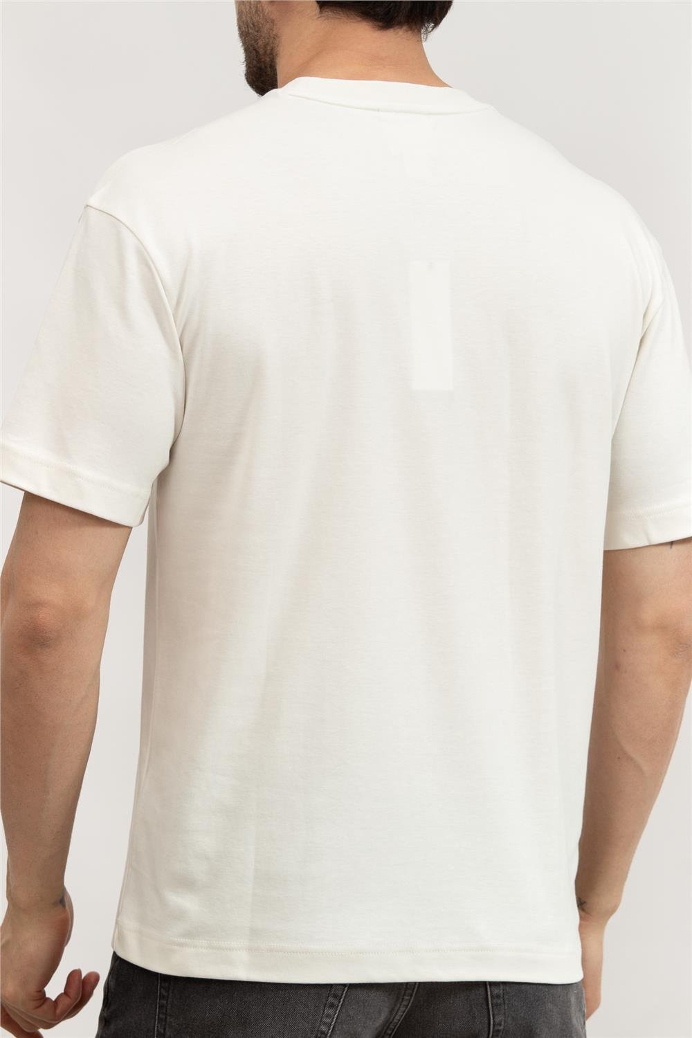 Calvin Klein Erkek Bisiklet Yaka T-Shirt