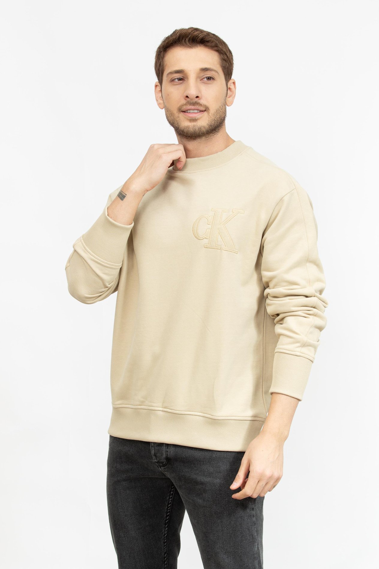 Calvin Klein Erkek Sweatshirt