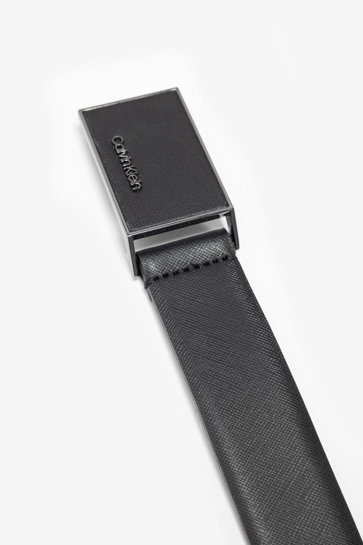 Calvin Klein Leather Inlay Plaque 35M Erkek Kemer