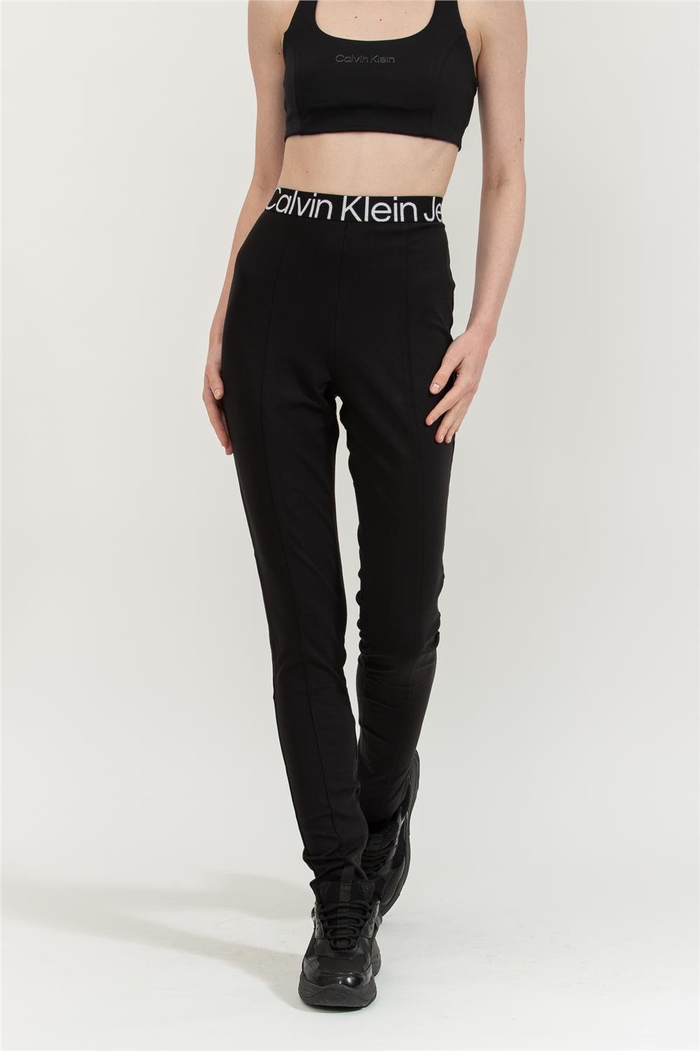 Calvin Klein Logo Tape Milano Kadın Tayt
