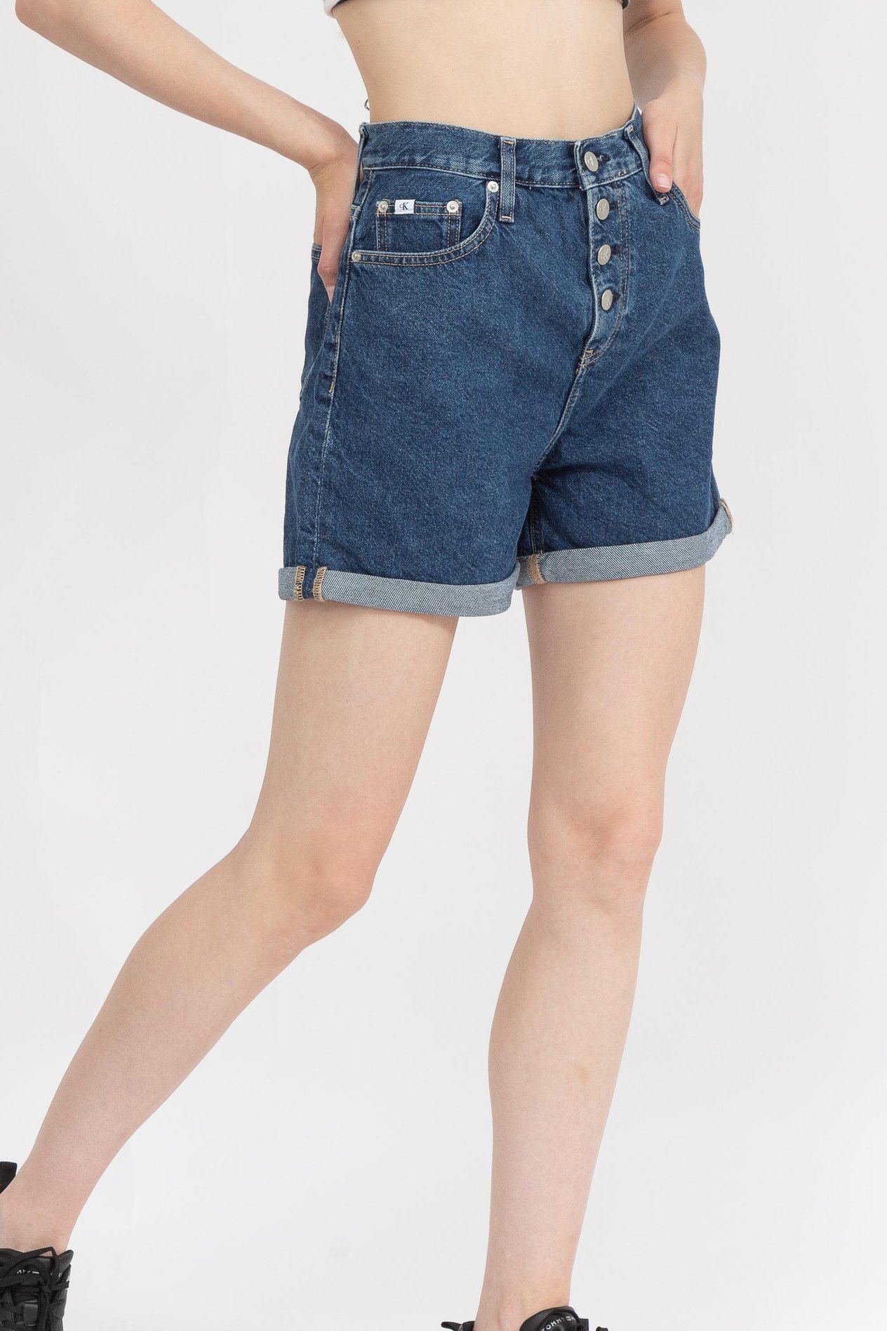Calvin Klein Mom Kadın Jean Şort