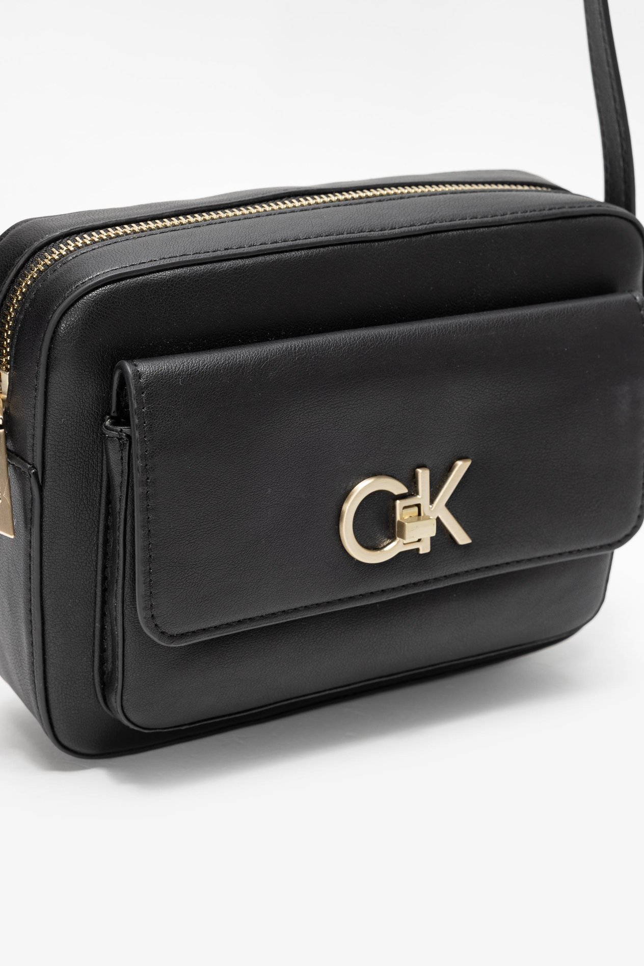 Calvin Klein Re-Lock Camera W/Flap Kadın Mini Omuz Çantası