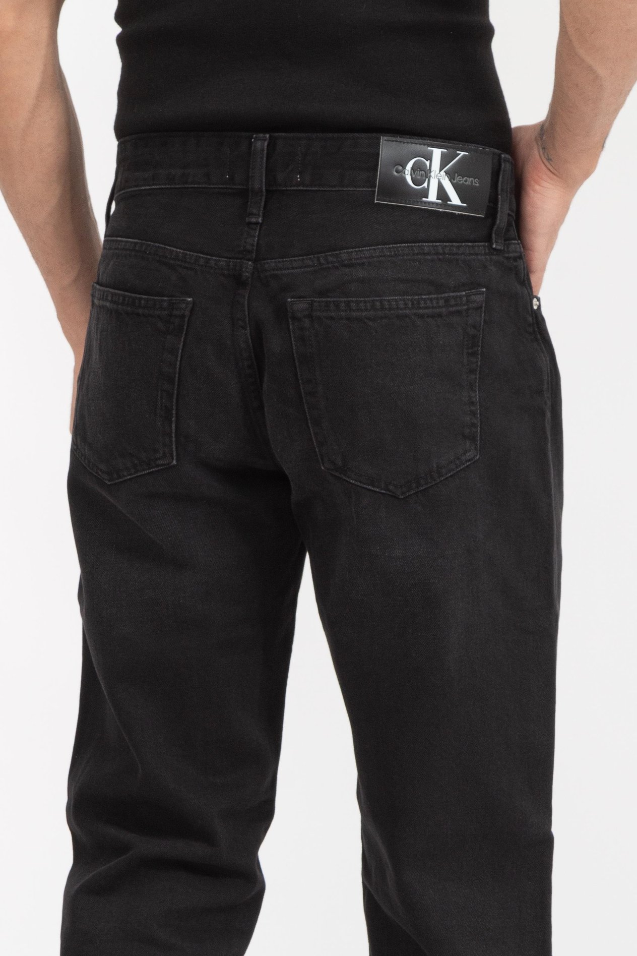 Calvin Klein Regular Taper Erkek Jean Pantolon
