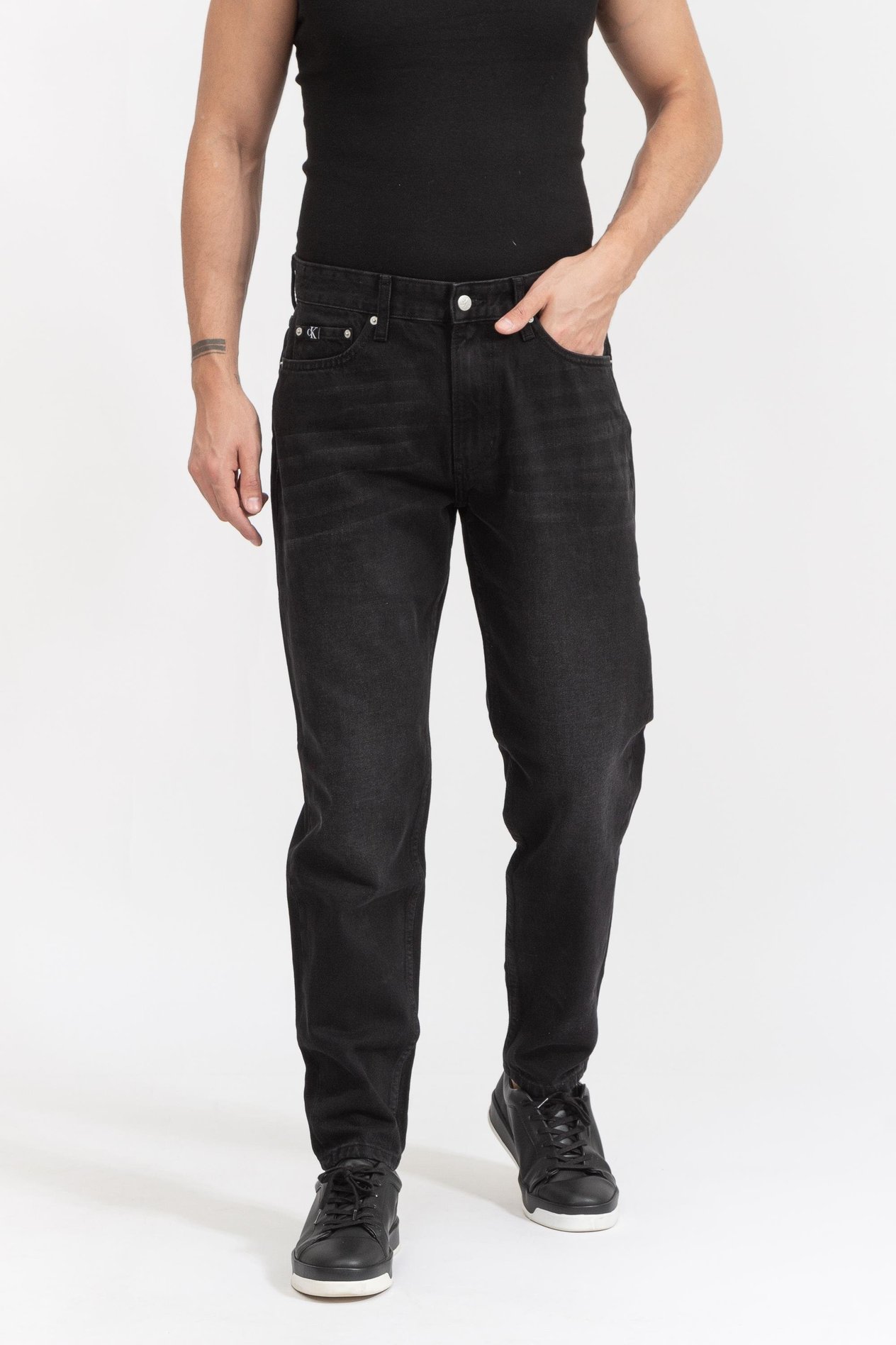 Calvin Klein Regular Taper Erkek Jean Pantolon