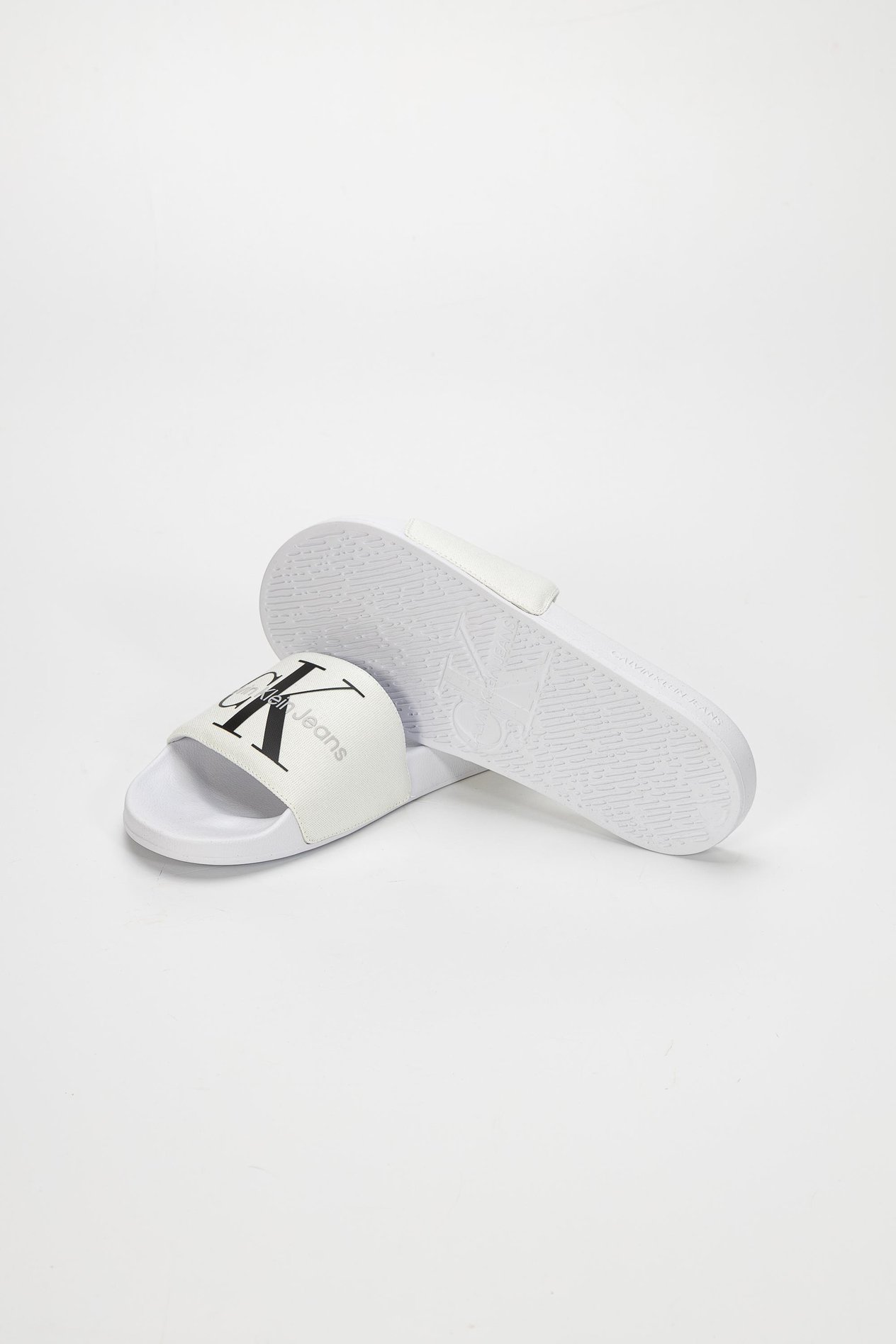 Calvin Klein Slide Monogram Co Erkek Terlik