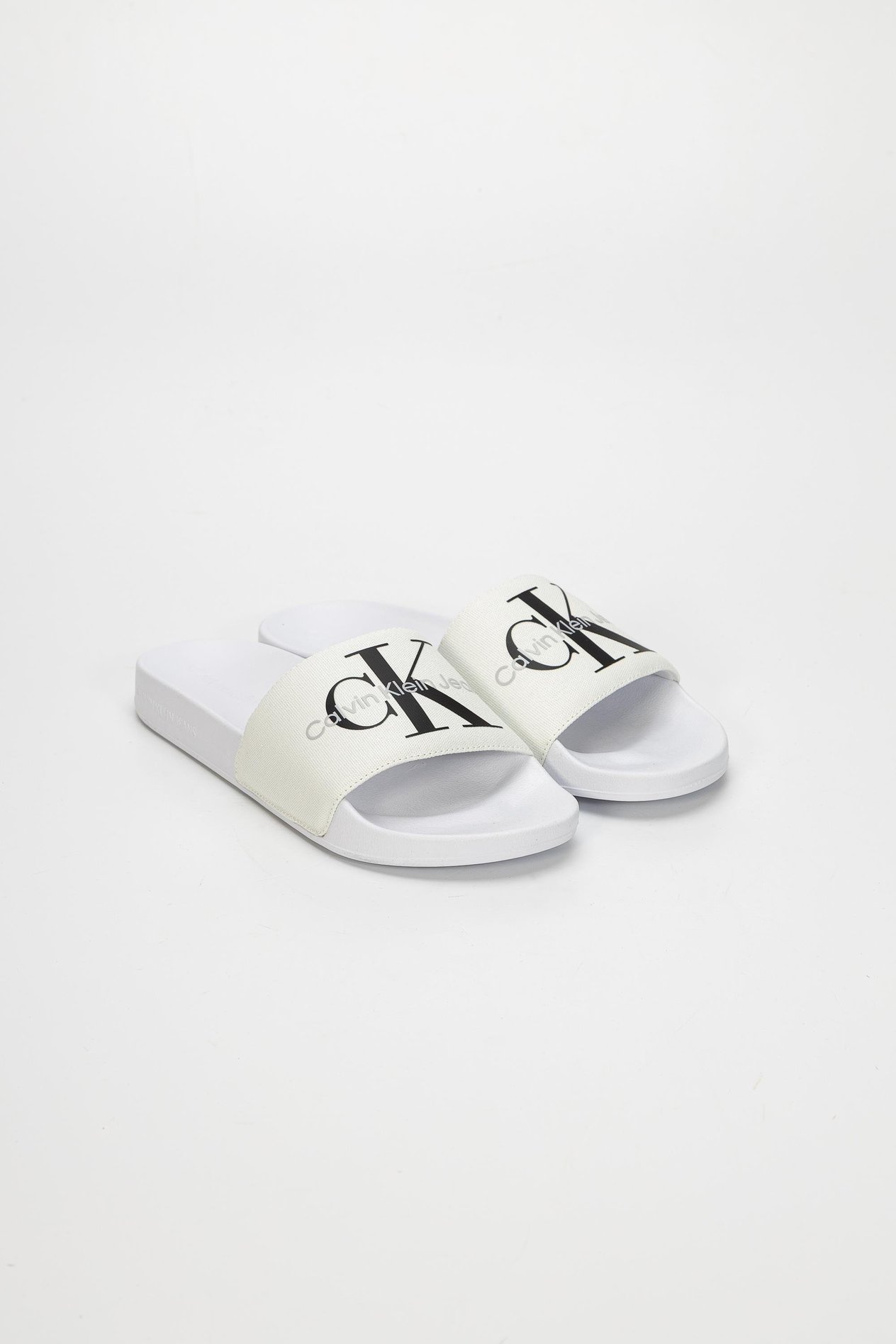 Calvin Klein Slide Monogram Co Erkek Terlik