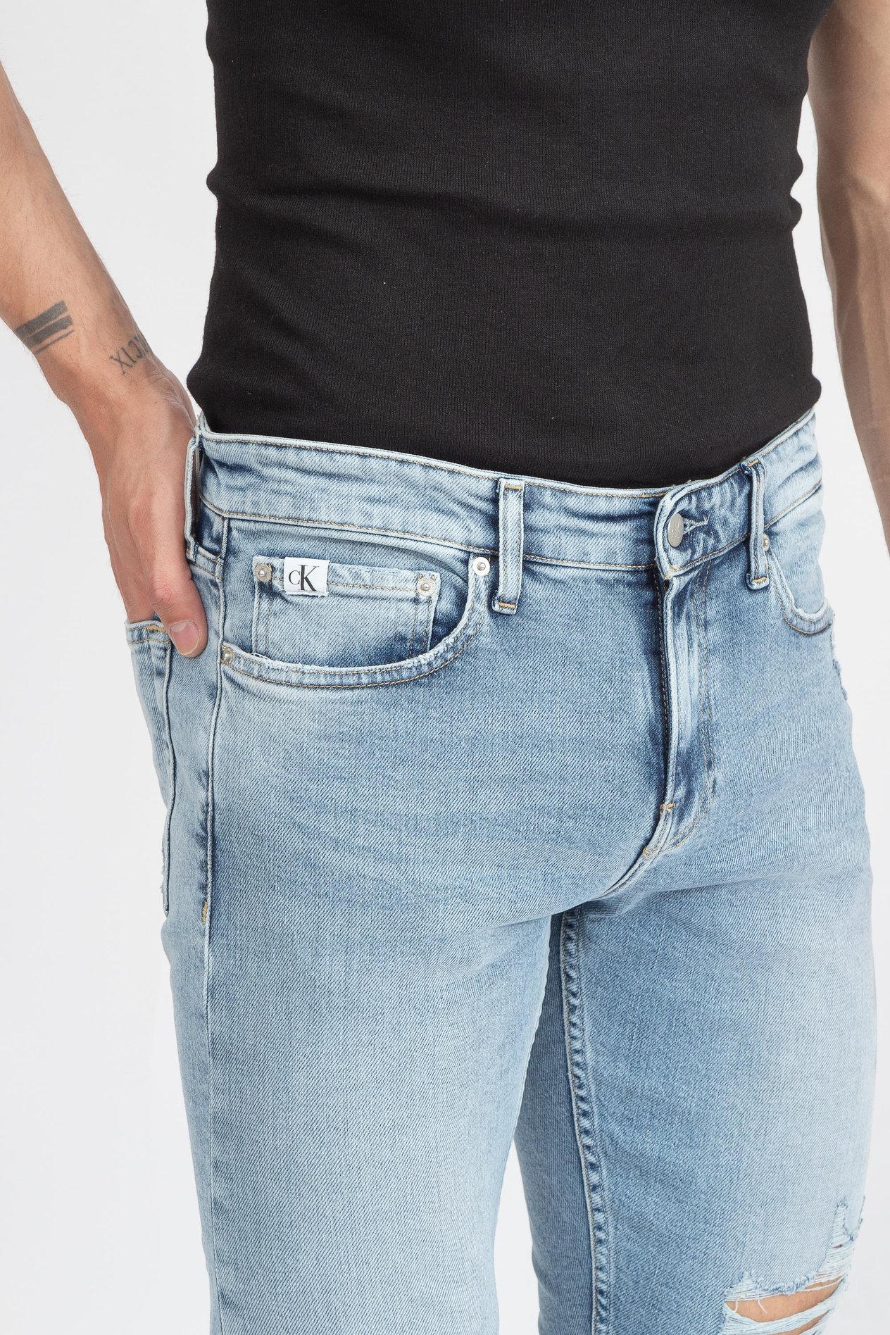 Calvin Klein Slim Erkek Jean Pantolon