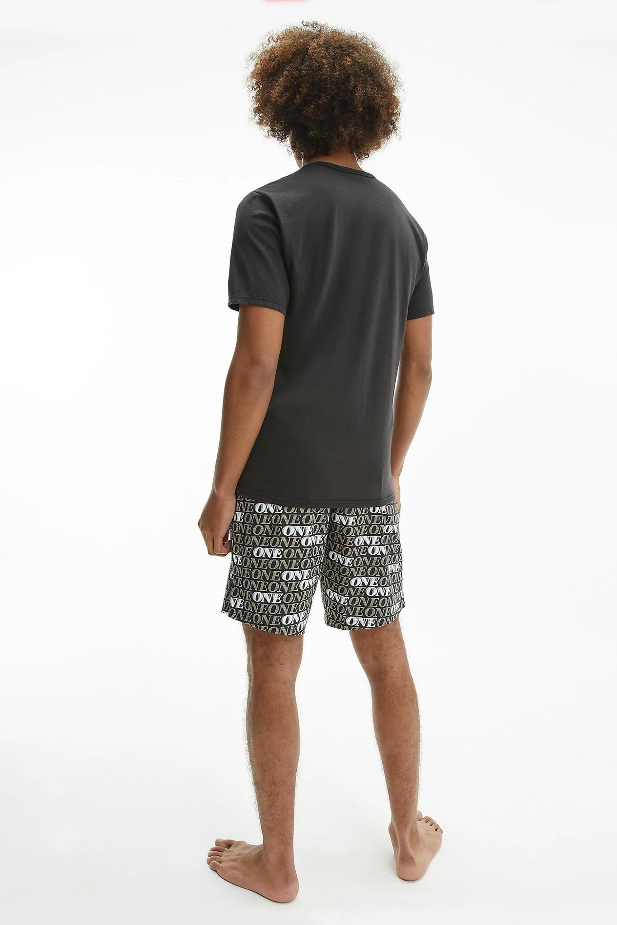 Calvin Klein S/S Short Set Erkek Pijama Takımı
