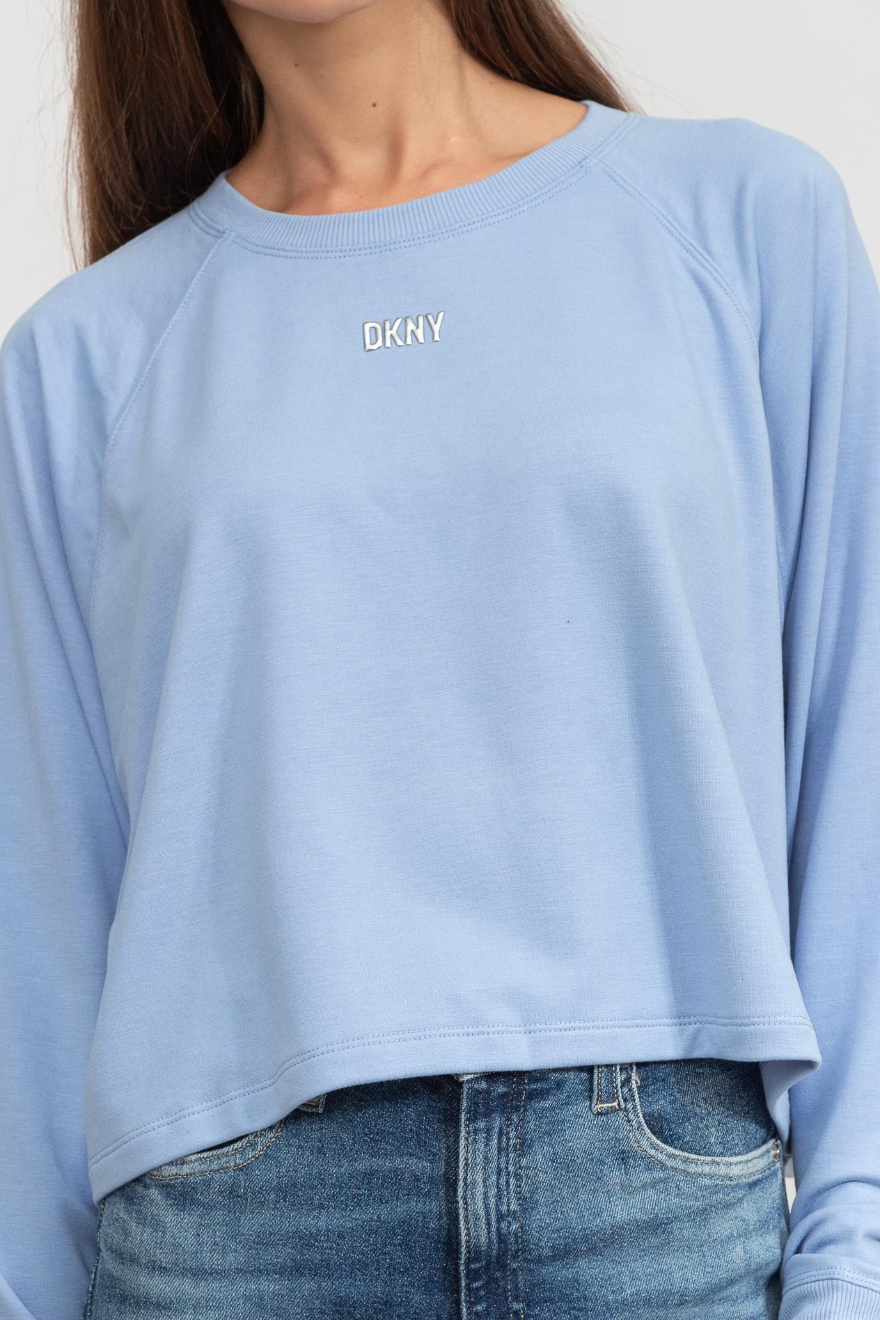 DKNY Box Kadın Uzun Kollu T-Shirt