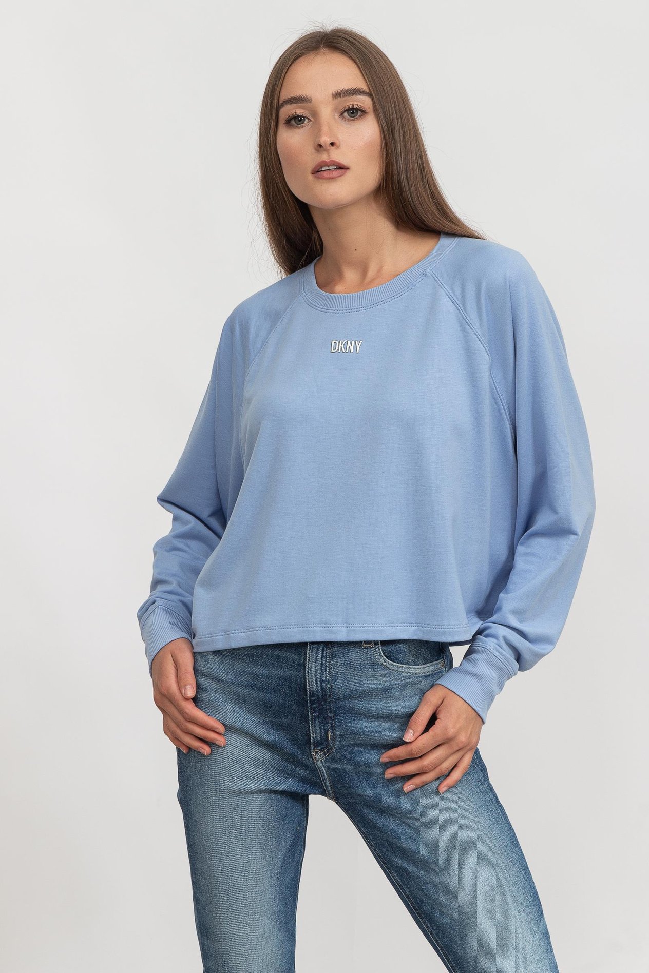 DKNY Box Kadın Uzun Kollu T-Shirt