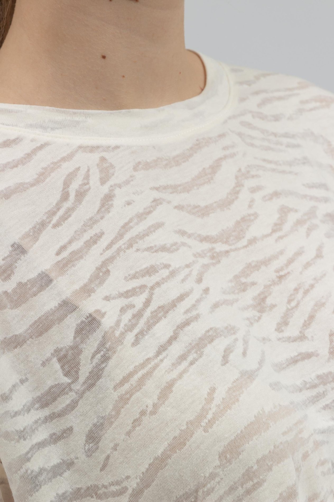 DKNY Burnout Long Sleeve Kadın Triko