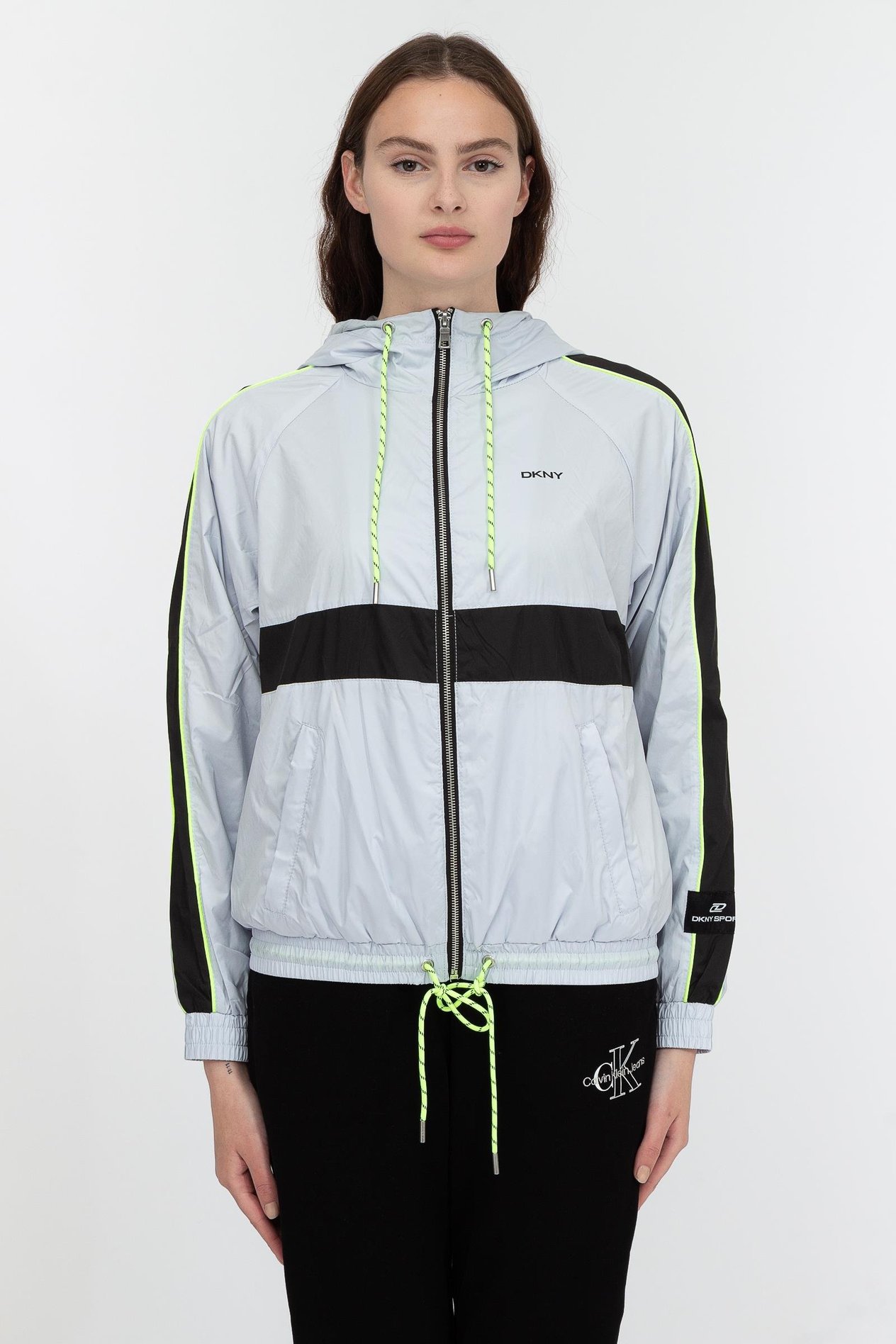 DKNY Hooded Windbreaker W Kadın Rüzgarlık