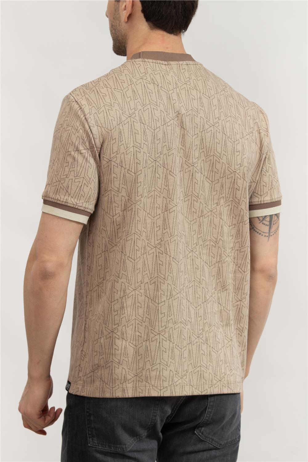 EA7 Erkek Bisiklet Yaka T-Shirt