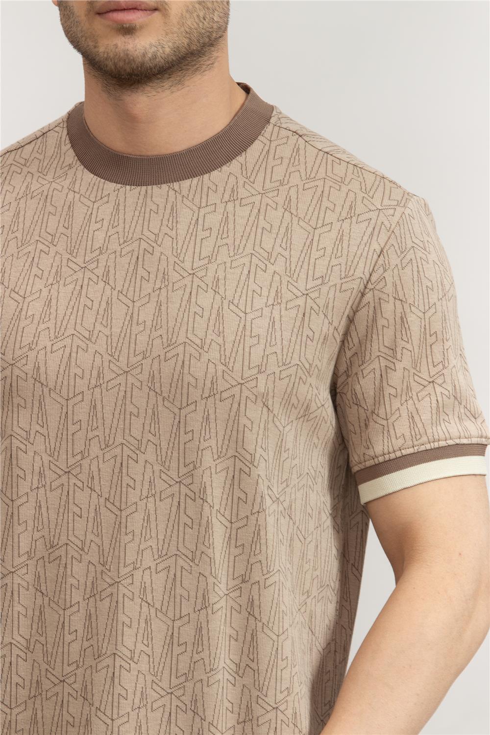 EA7 Erkek Bisiklet Yaka T-Shirt