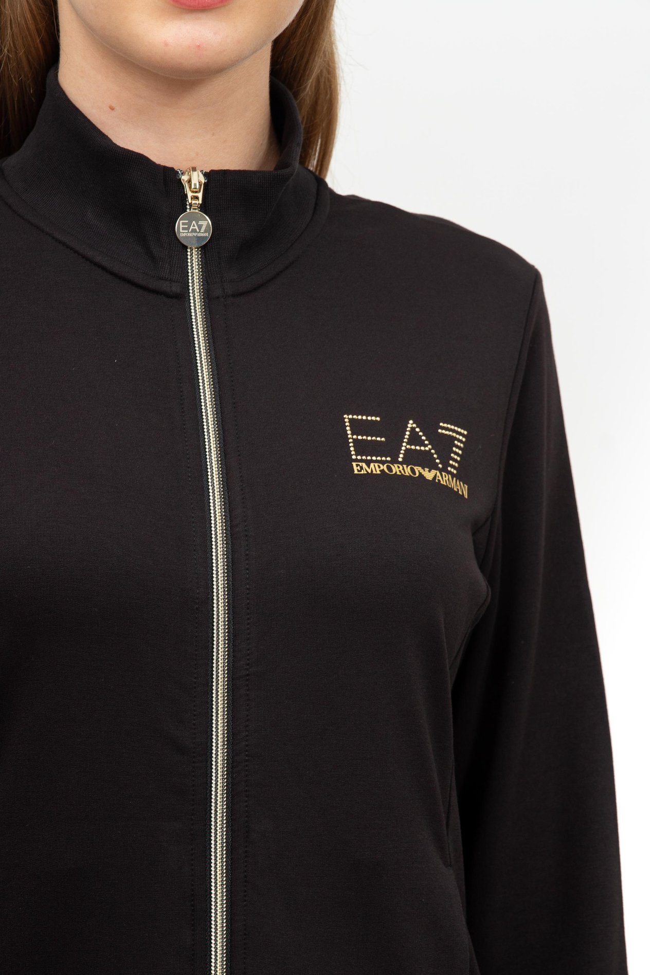 EA7 Kadın Fermuarlı Sweatshirt