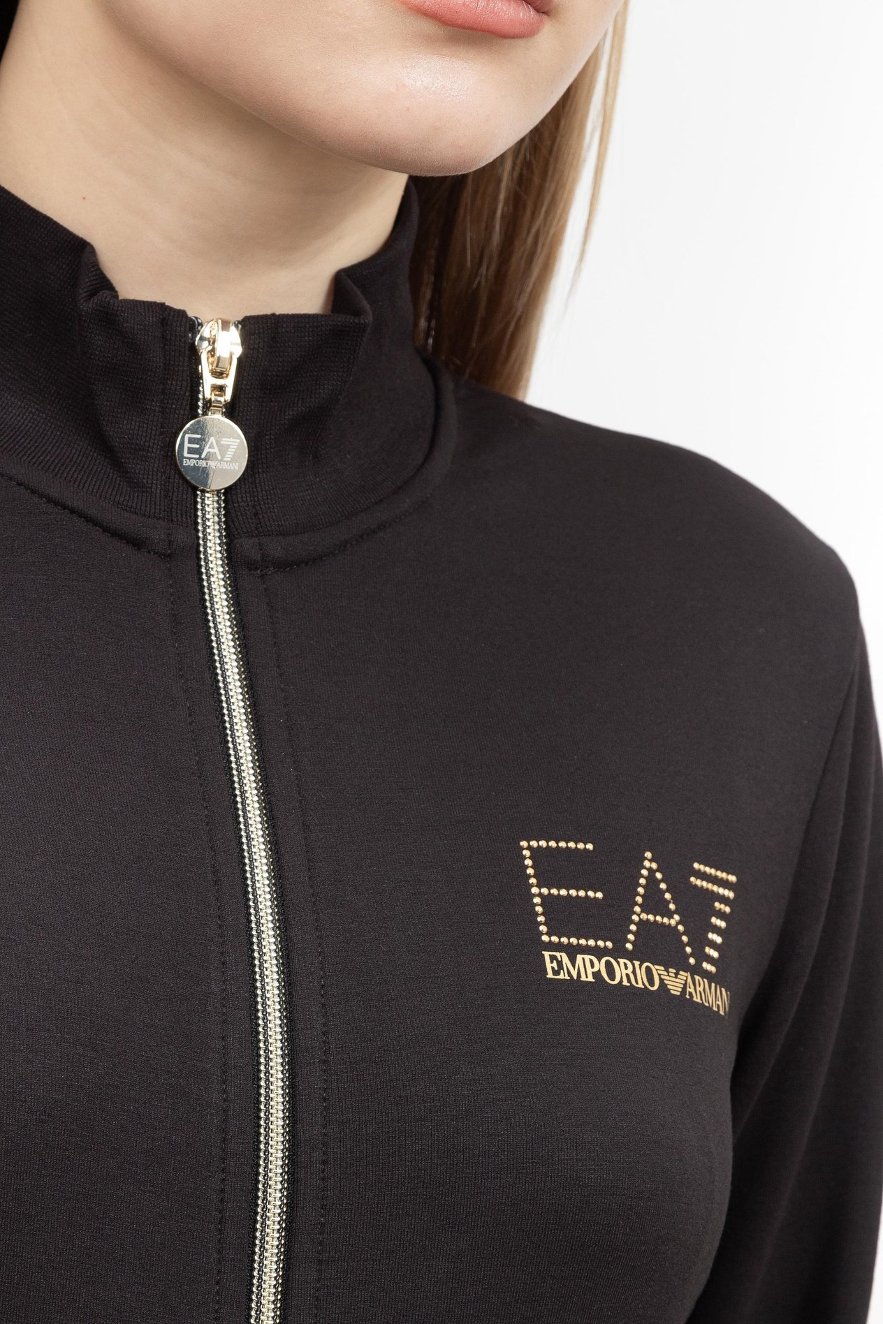 EA7 Kadın Fermuarlı Sweatshirt