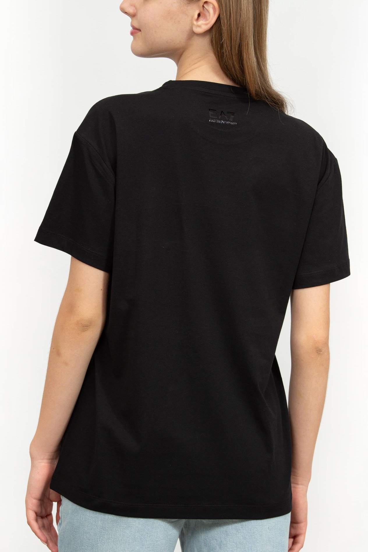 EA7 Unisex Bisiklet Yaka T-Shirt