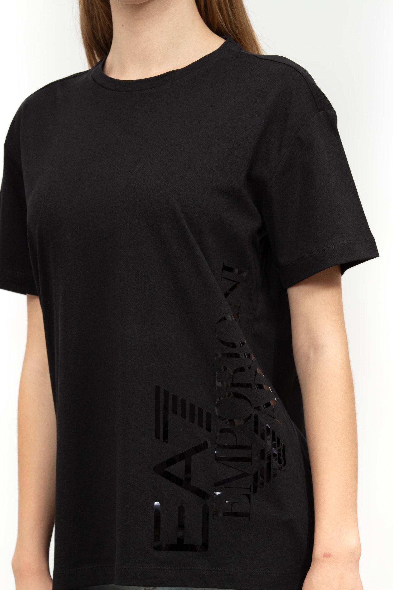 EA7 Unisex Bisiklet Yaka T-Shirt
