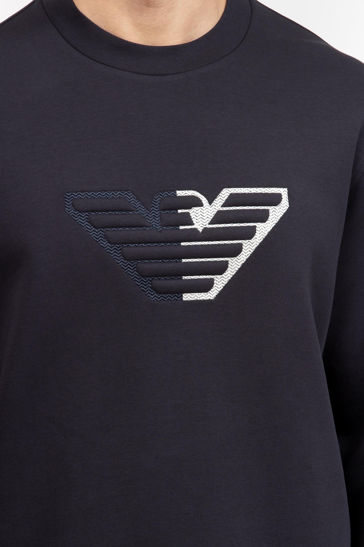 Emporio Armani Erkek Bisiklet Yaka Sweat