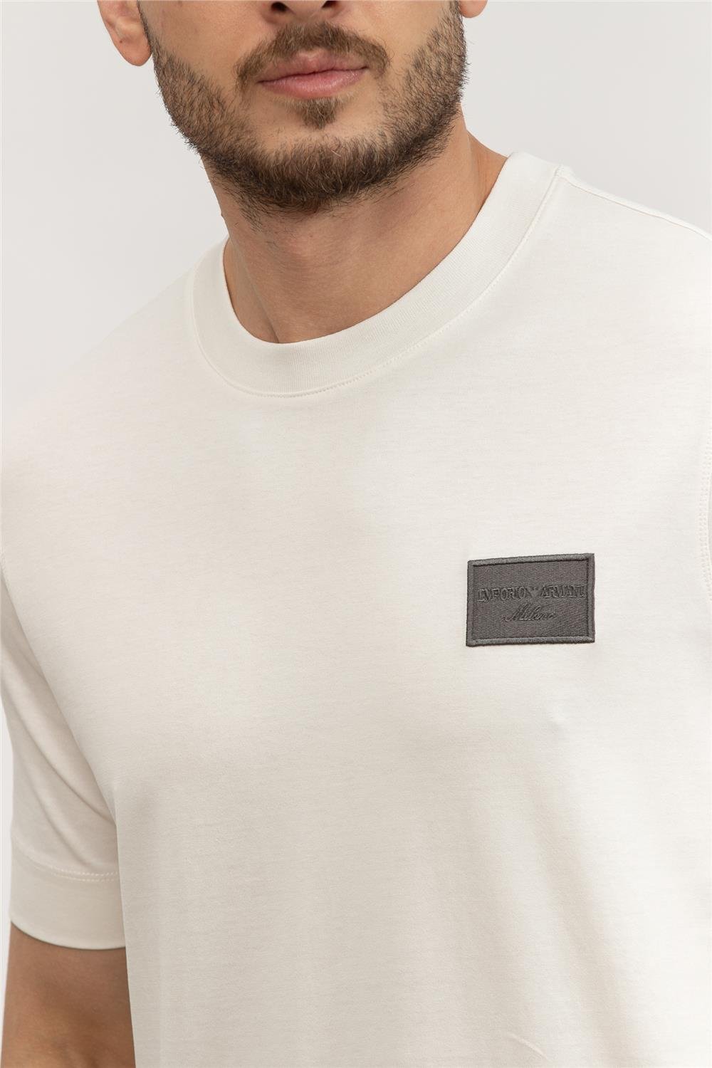 Emporio Armani Erkek Bisiklet Yaka T-Shirt