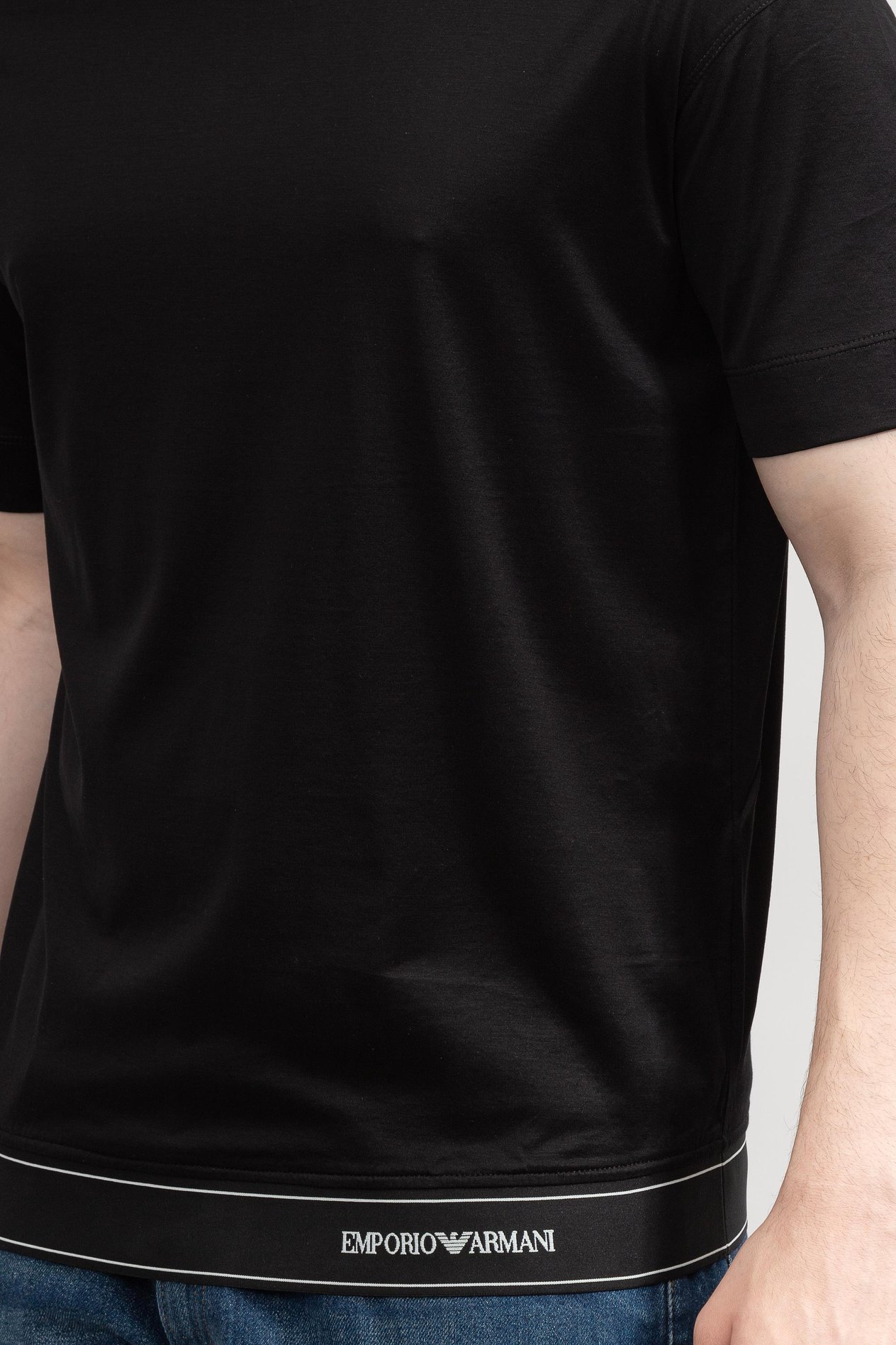 Emporio Armani Erkek Bisiklet Yaka T-Shirt