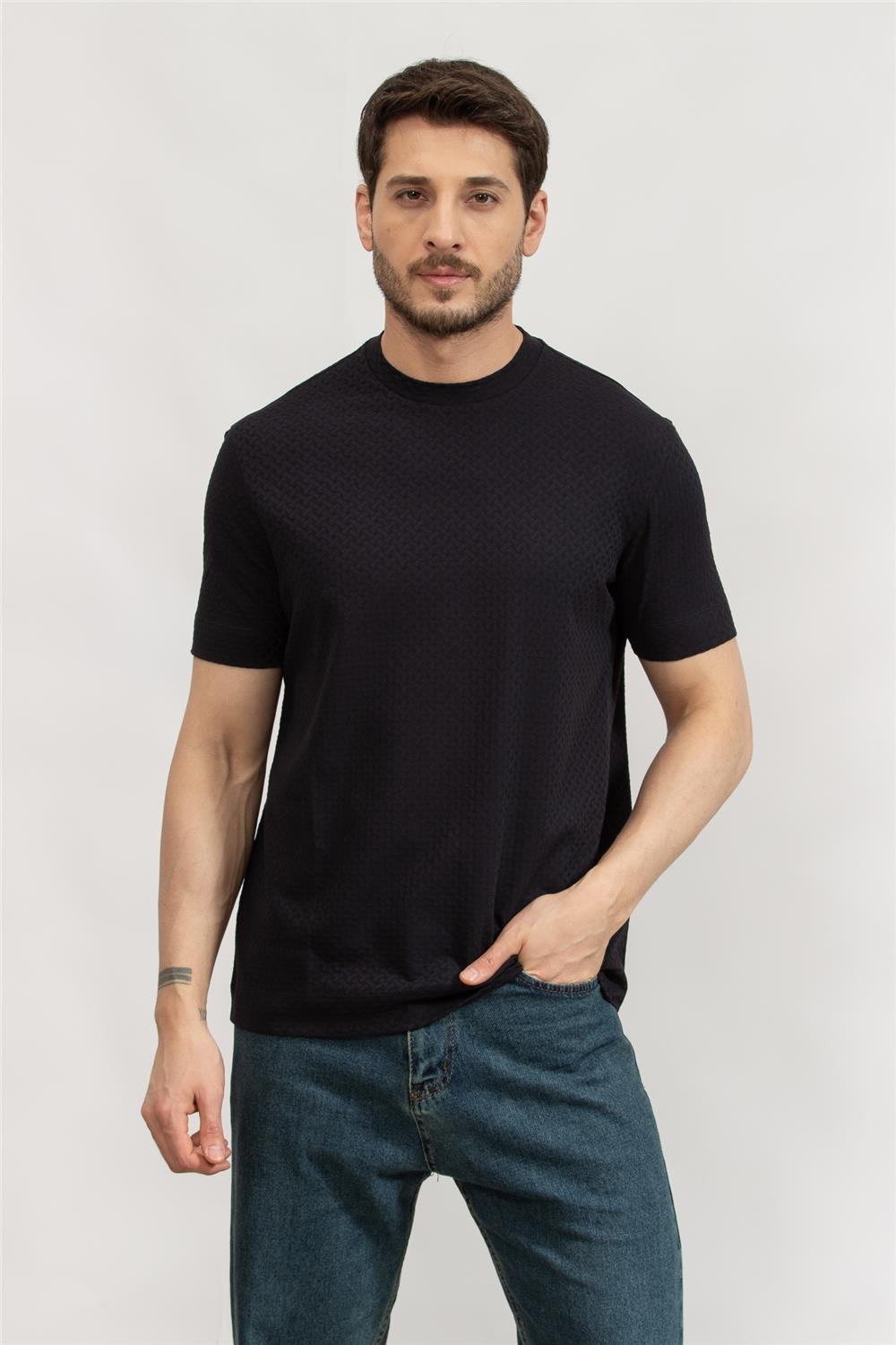 Emporio Armani Erkek Bisiklet Yaka T-Shirt